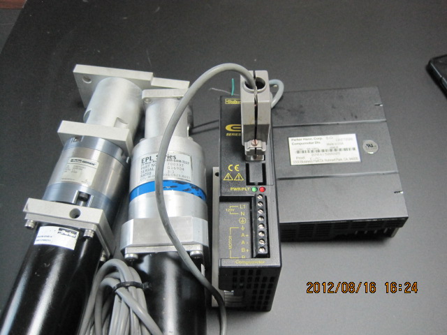 SERVO MOTOR & DRIVER E-AC PARKER