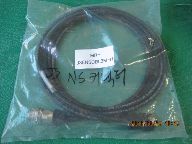 (A급-미사용품) SERVO CABLE MR-J3ENSCBL3M-H 미쓰비시 서보 케이블