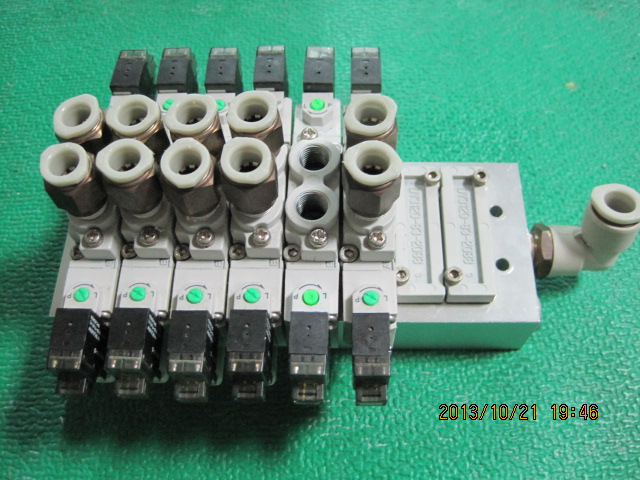 TPC SOLENOID VALVE UNIT DV3220  (6EA) 솔레노이드 벨브 (중고)