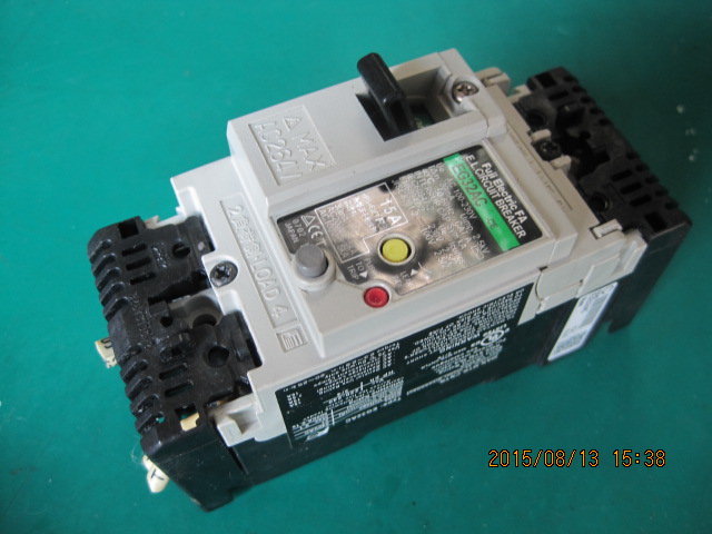 E.L. CIRCUIT BREAKER EG32AC (15A) 후지 회로 차단기 (중고)