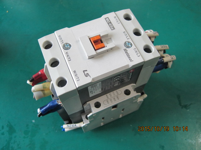 LS CONTACTOR MC-65a AC200V 220V (중고) 엘에스 전자접촉기