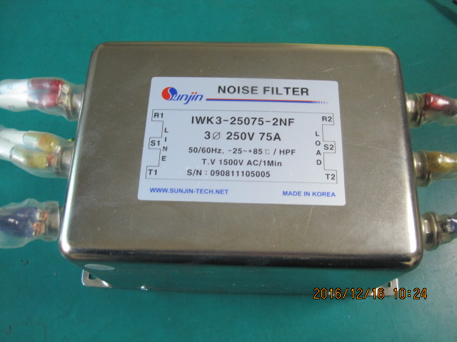 NOISE FILTER IWK3-25075-2NF(중고)