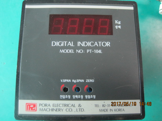 DIGITAL INDICATOR PT-104L(중고) PORA 포라 디지탈 인디게이터