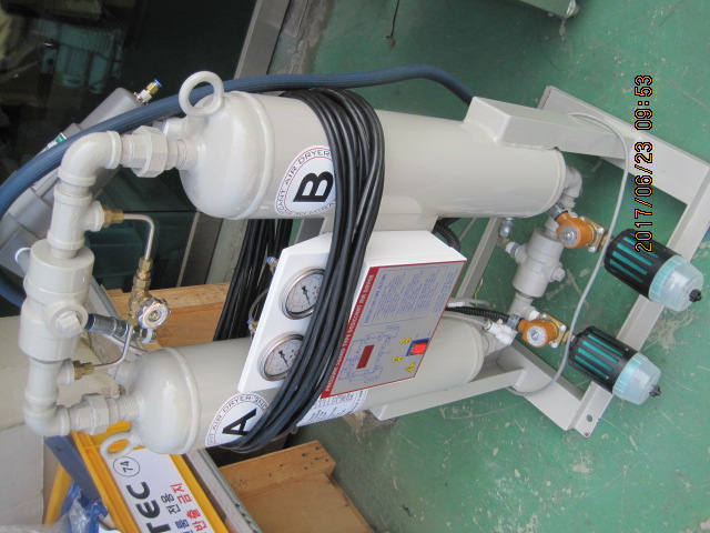 DESICCANT AIR DRYER(HEATLESS TYPE) MAD-25(중고)