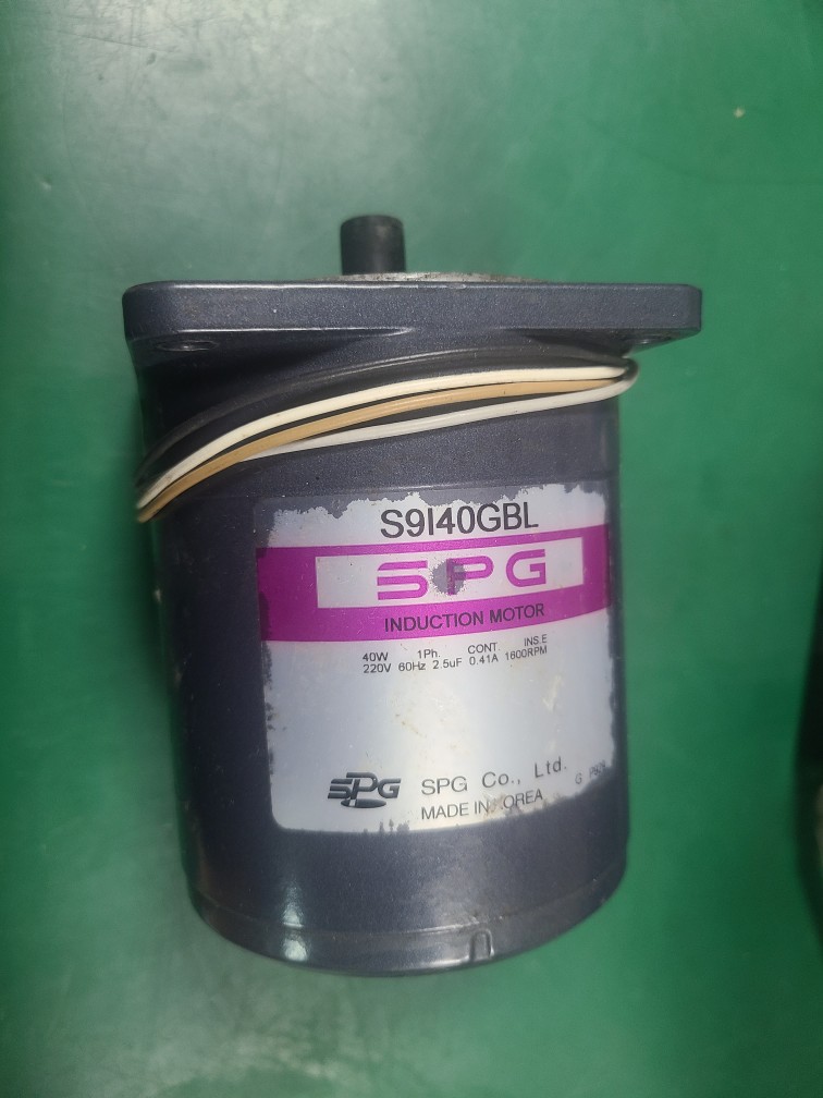 INDUCTION MOTOR 40W S9I40GBL(중고) 인덕션모타 성신