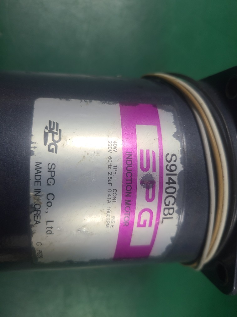 INDUCTION MOTOR 40W S9I40GBL(중고) 인덕션모타 성신