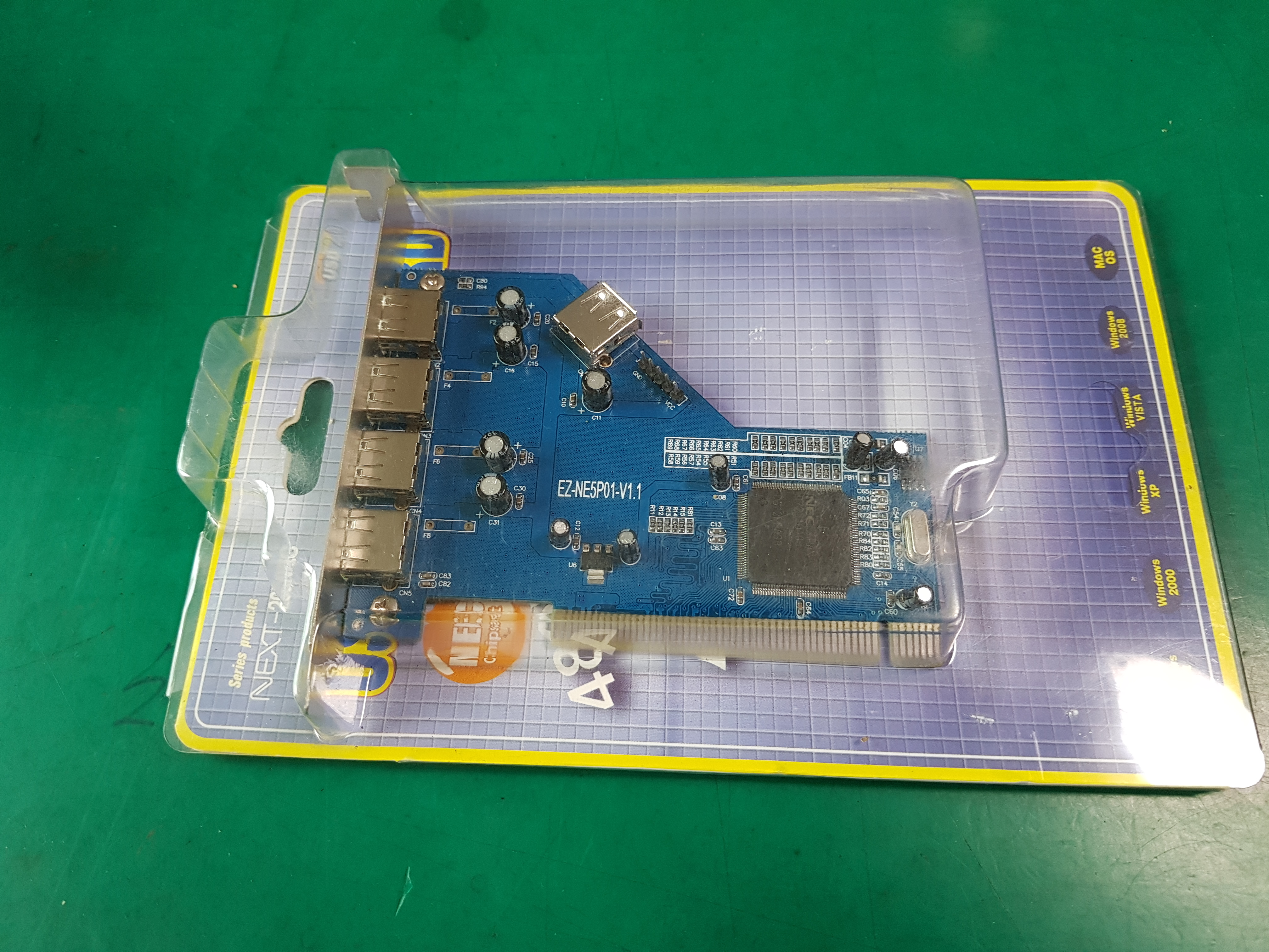 USB2.0 PCI CARD NEXT-205NEC(EZ-NE5P01-V1.1-미사용품)