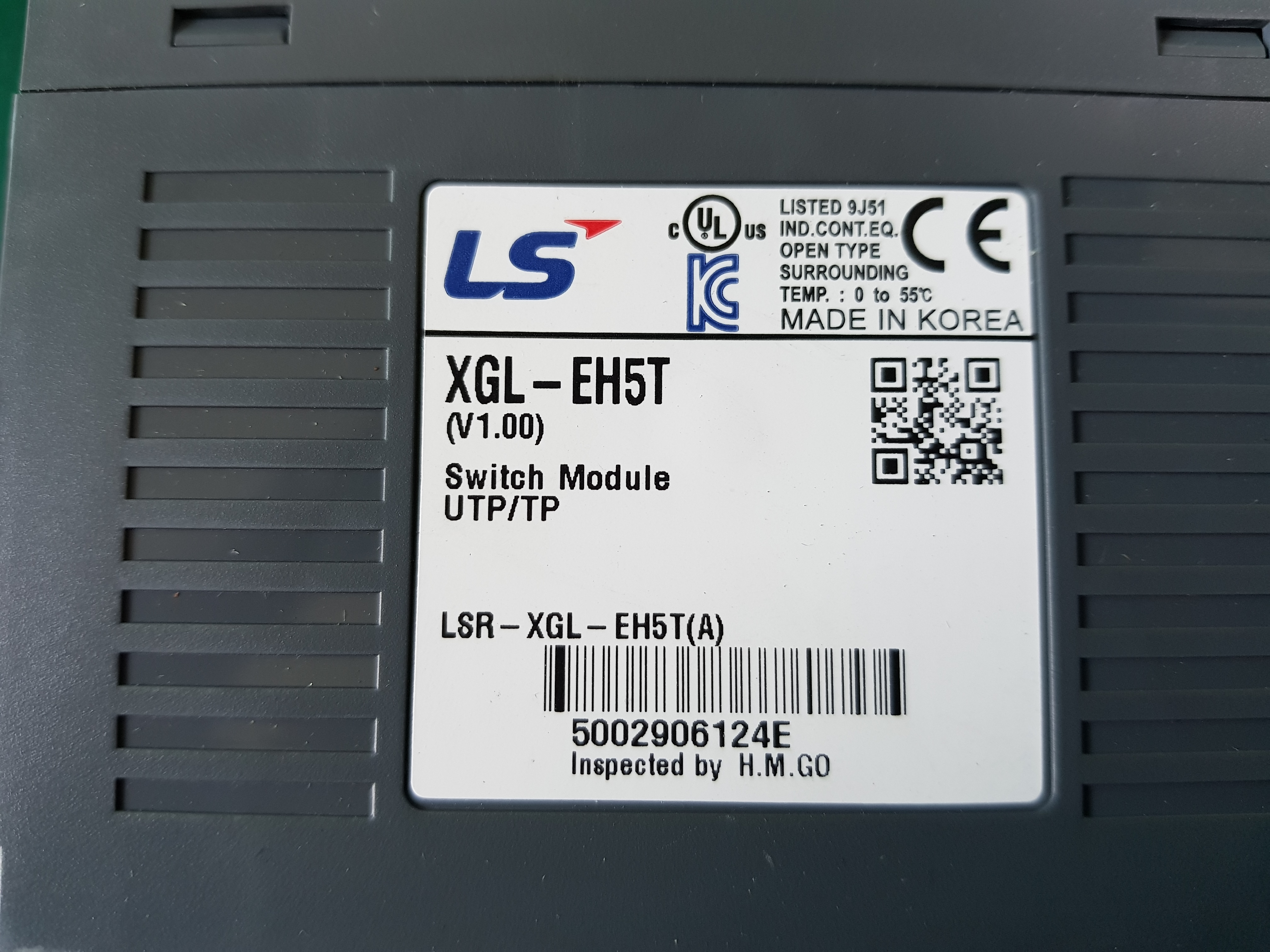 SWITCH MODULE XGL-EH5T(미사용품)