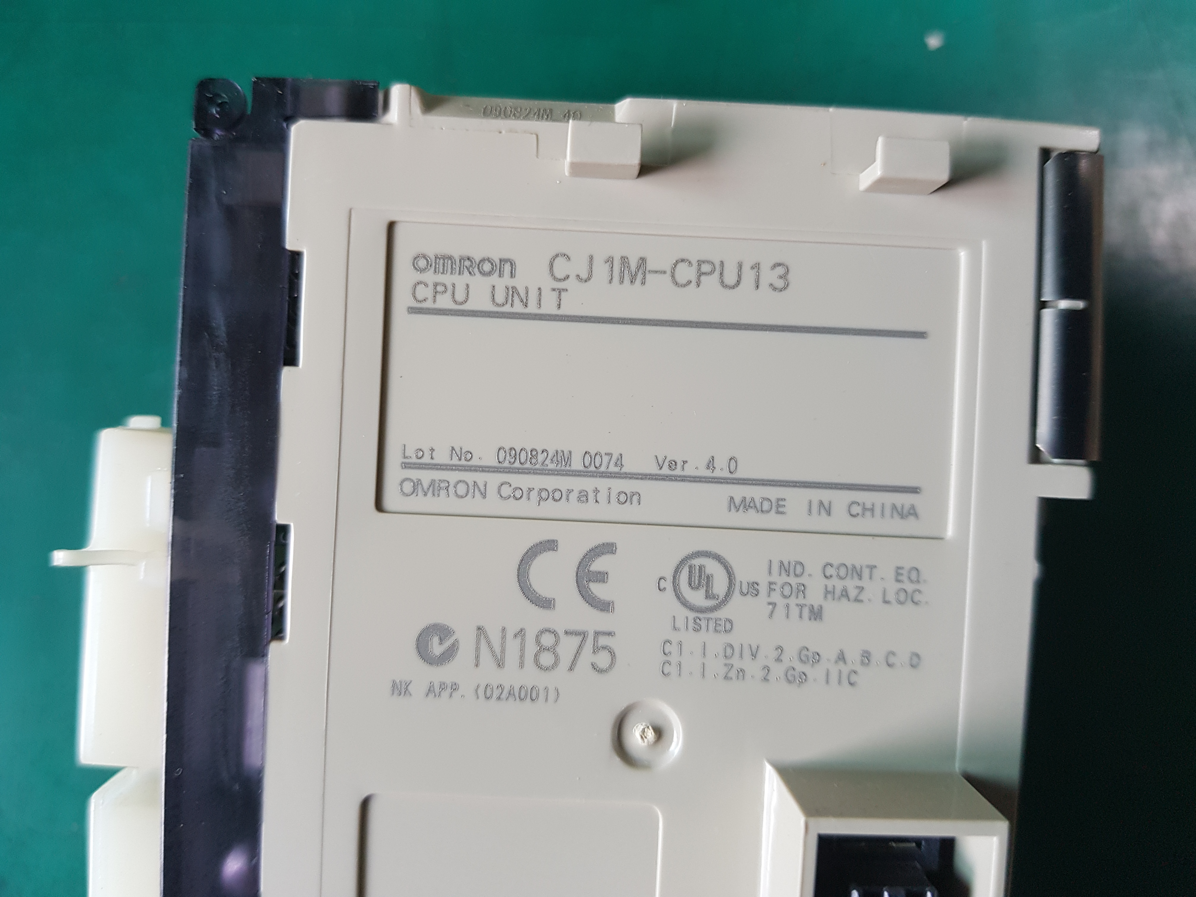 OMRON PLC CPU UNIT CJ1M-CPU13 (중고)