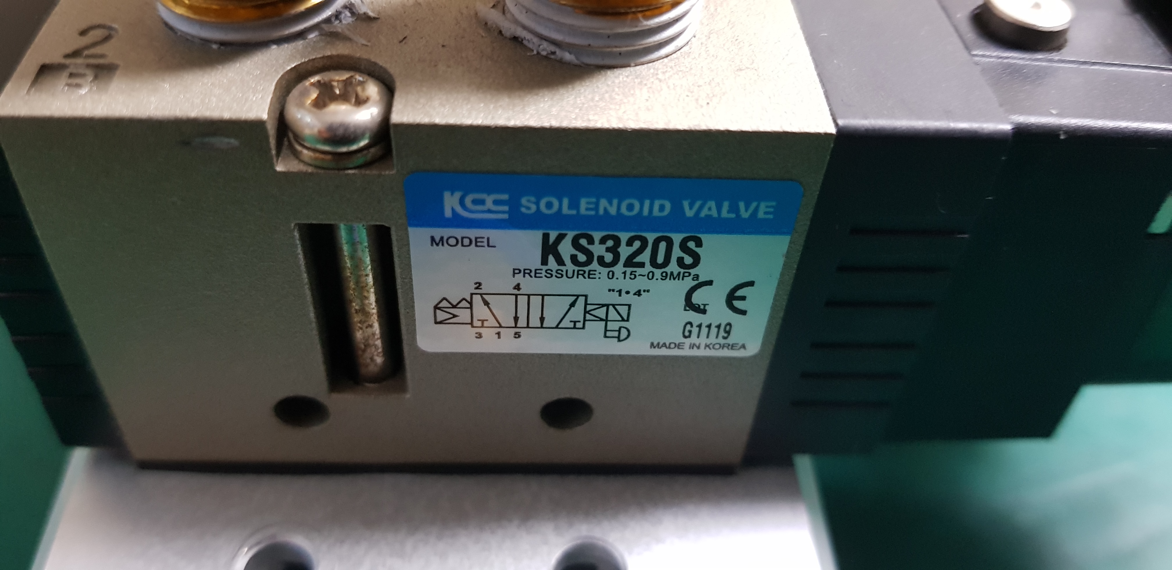 SOLENOID VALVE KS320S (3EA - 중고)