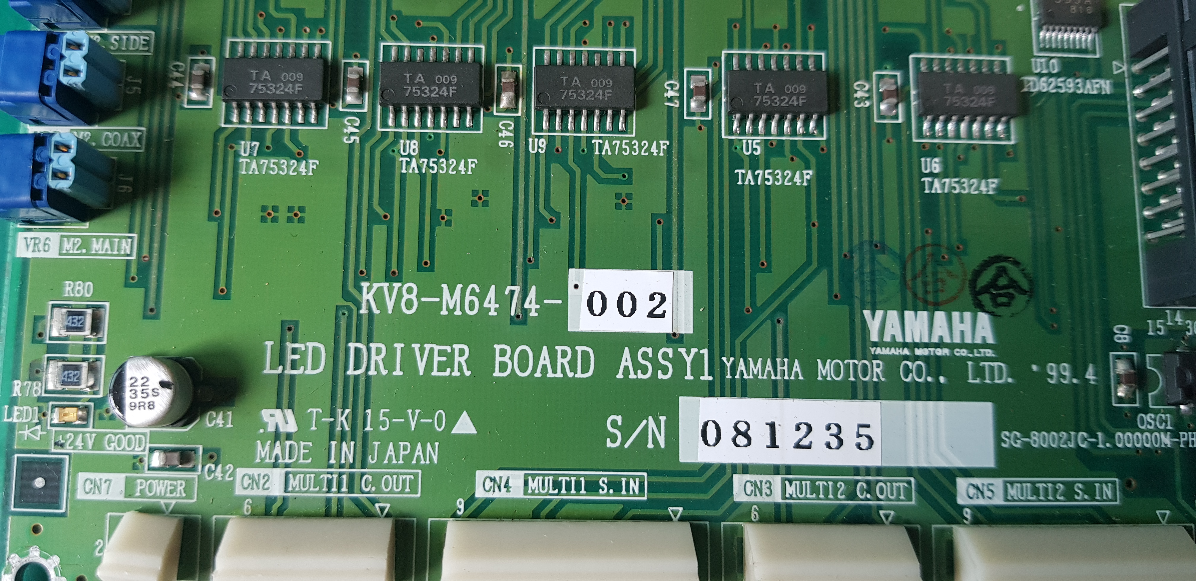 LED DRIVER KV8-M6474-002 (중고)