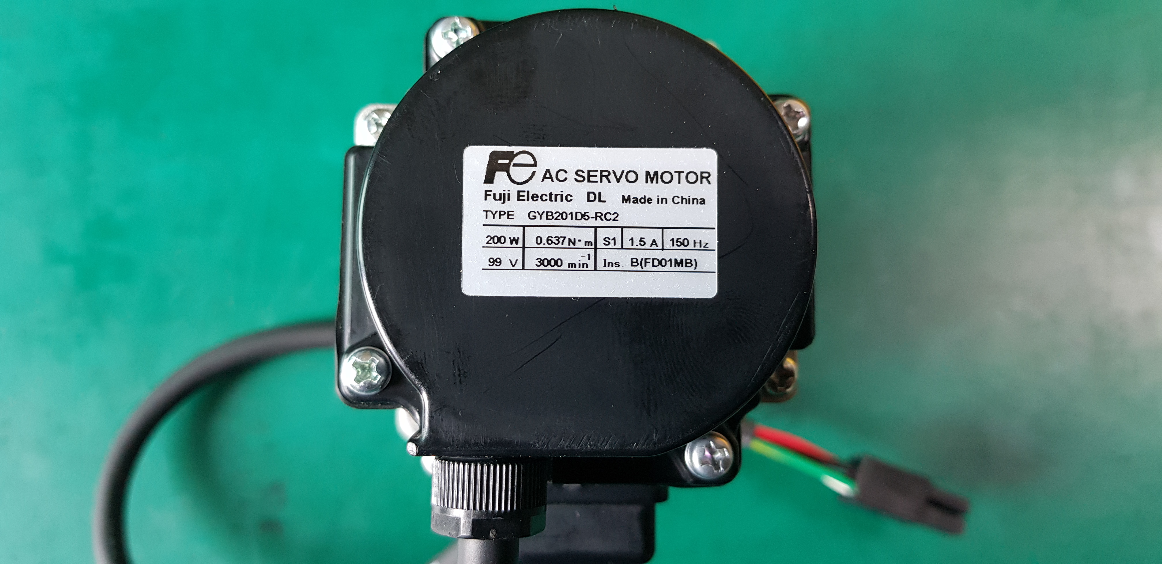 AC SERVO MOTOR GYB201D5-RC2 (200W 중고)