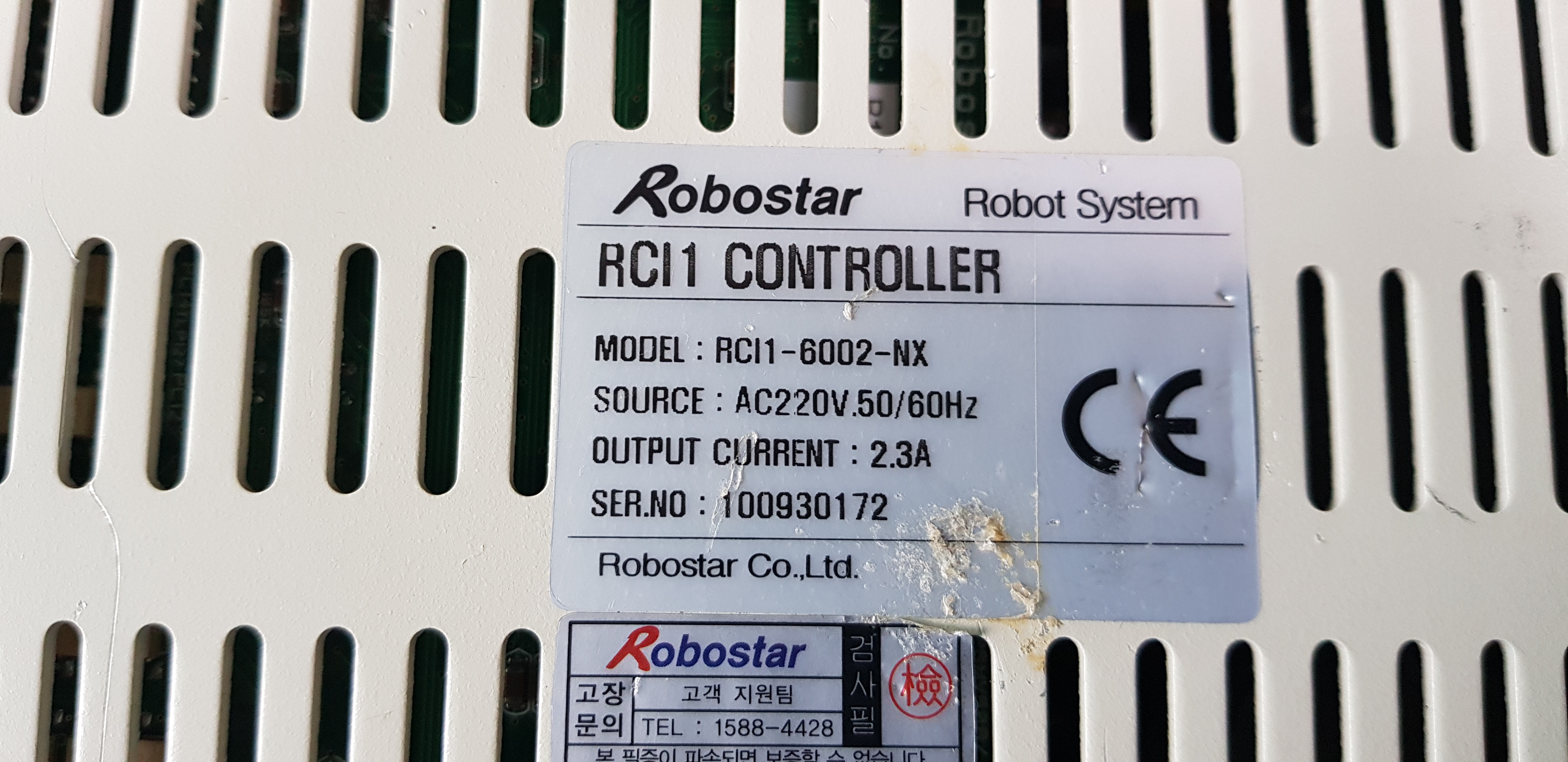 RCI1 CONTROLLER RCI1-6002-NX (중고)
