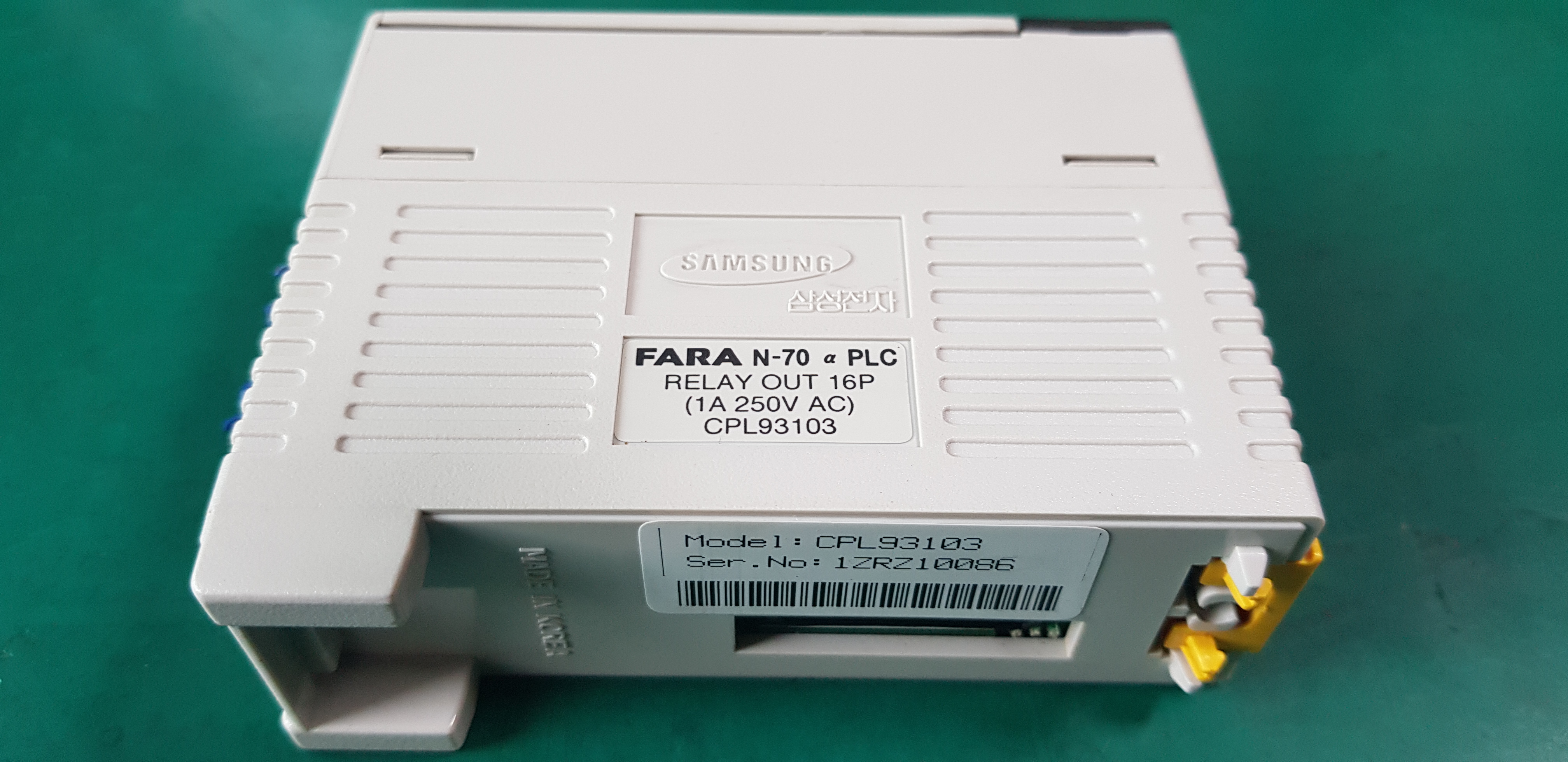 SAMSUNG PLC RELAY OUT 16P CPL93103 (중고)
