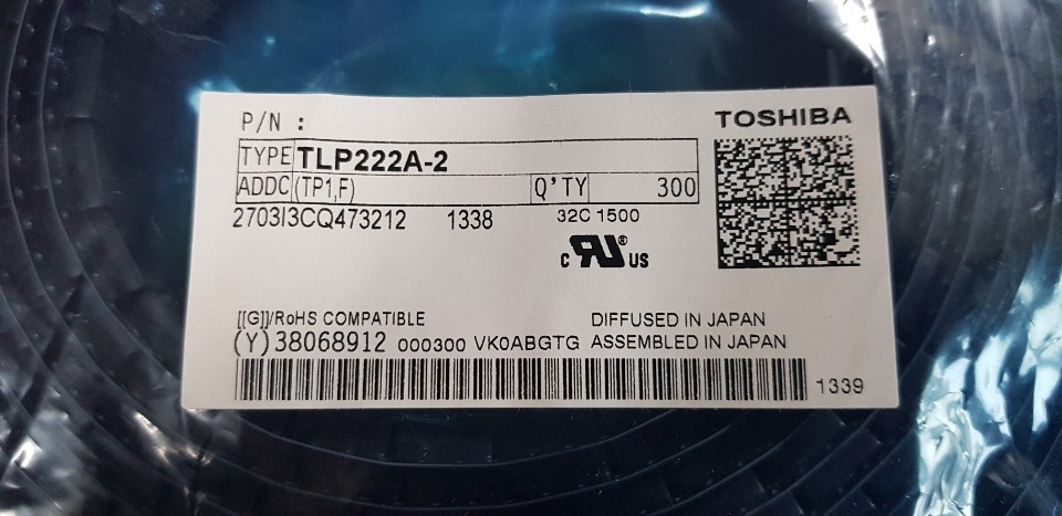 SEMICONDUCTOR TLP222A-2 (A급 미사용품)