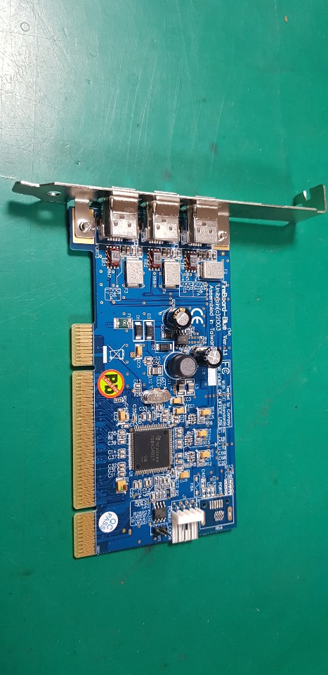 FIREBOARD-BLUE PCI 3PORT 1394A CARD 207-0062 V1.1 (A급-미사용품)