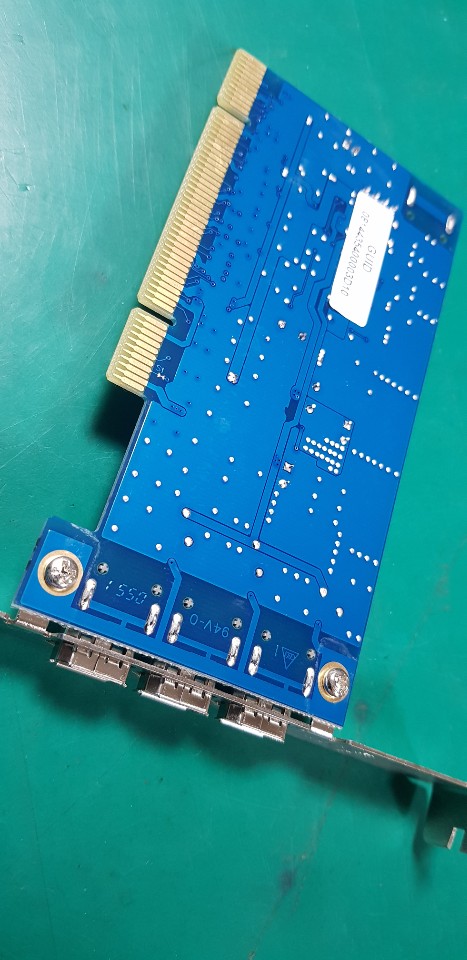 FIREBOARD-BLUE PCI 3PORT 1394A CARD 207-0062 V1.1 (A급-미사용품)