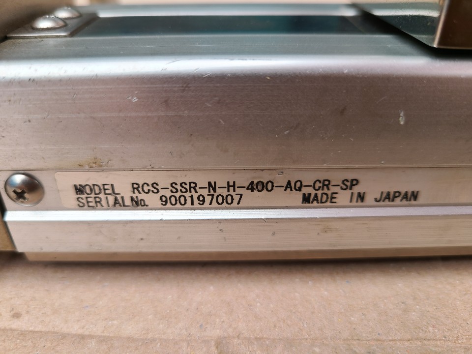 ACTUATOR RCS-SSR-N-H-400-AQ-CR-SP (ST400, 중고) 엑츄에이터