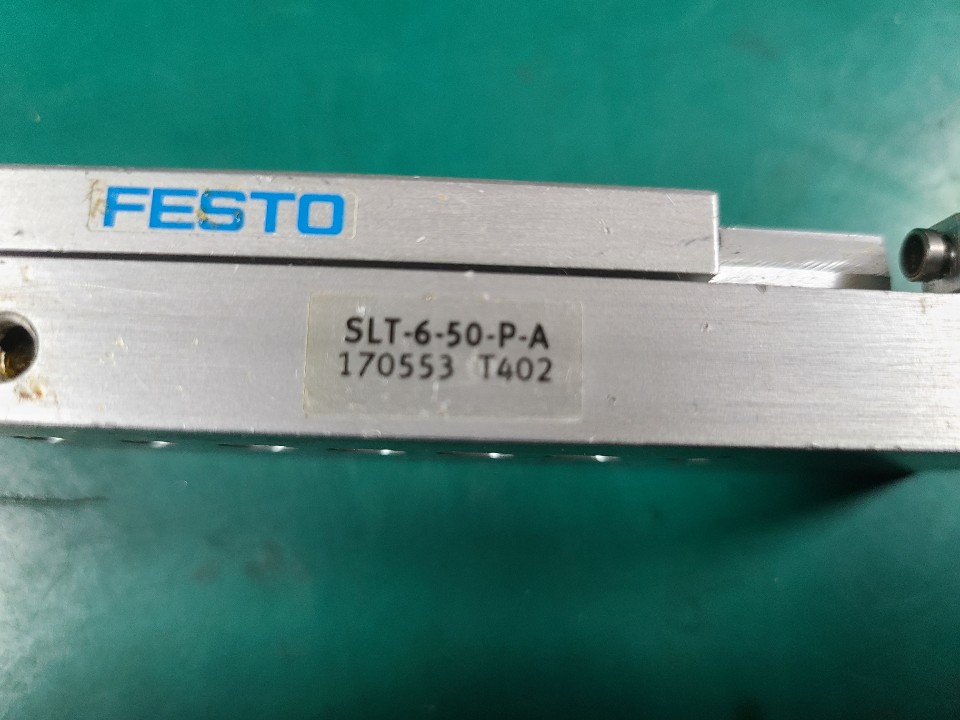 FESTO TABLE CYLINDER SLT-6-50-P-A 훼스토 실린더 (중고)