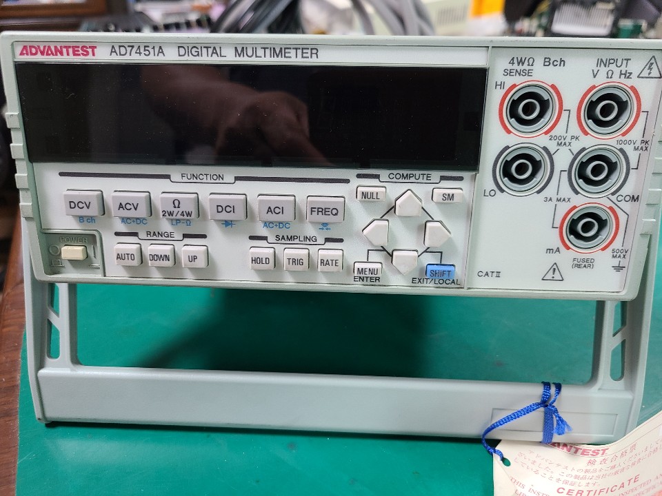 DIGITAL MULTIMETER AD7451A (중고) 디지탈 멀티메타