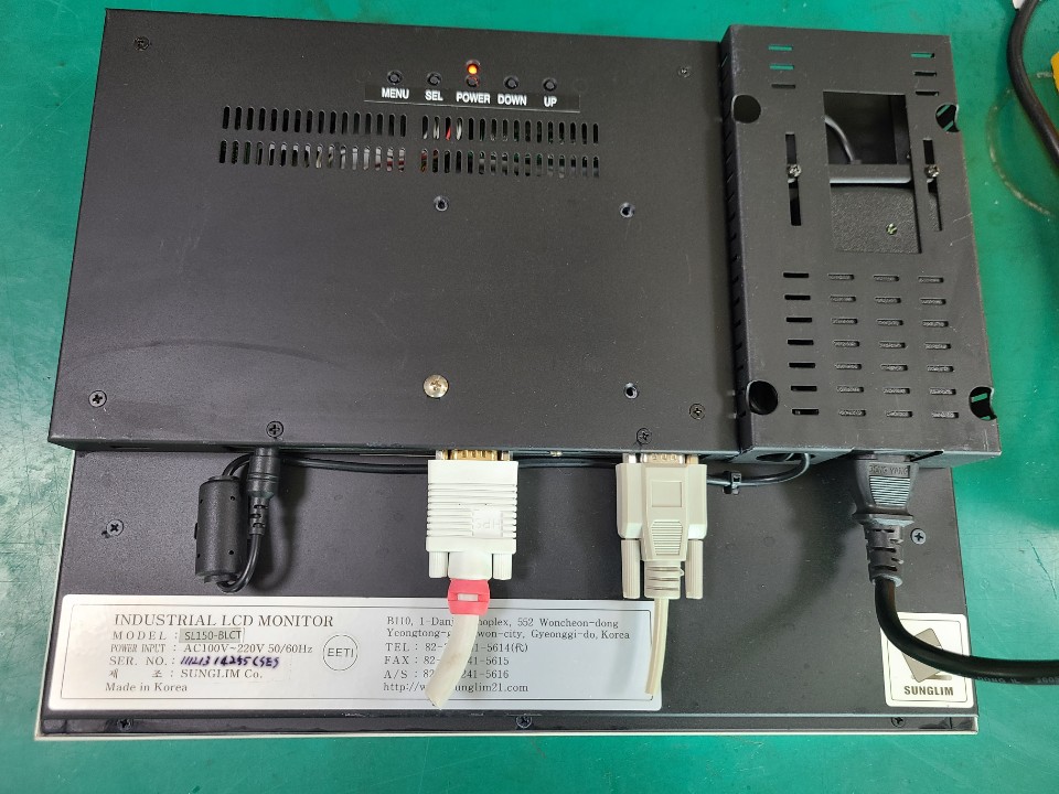 LCD TOUCH MONITOR SL150-BLCT (중고) 엘시디 터치 모니터