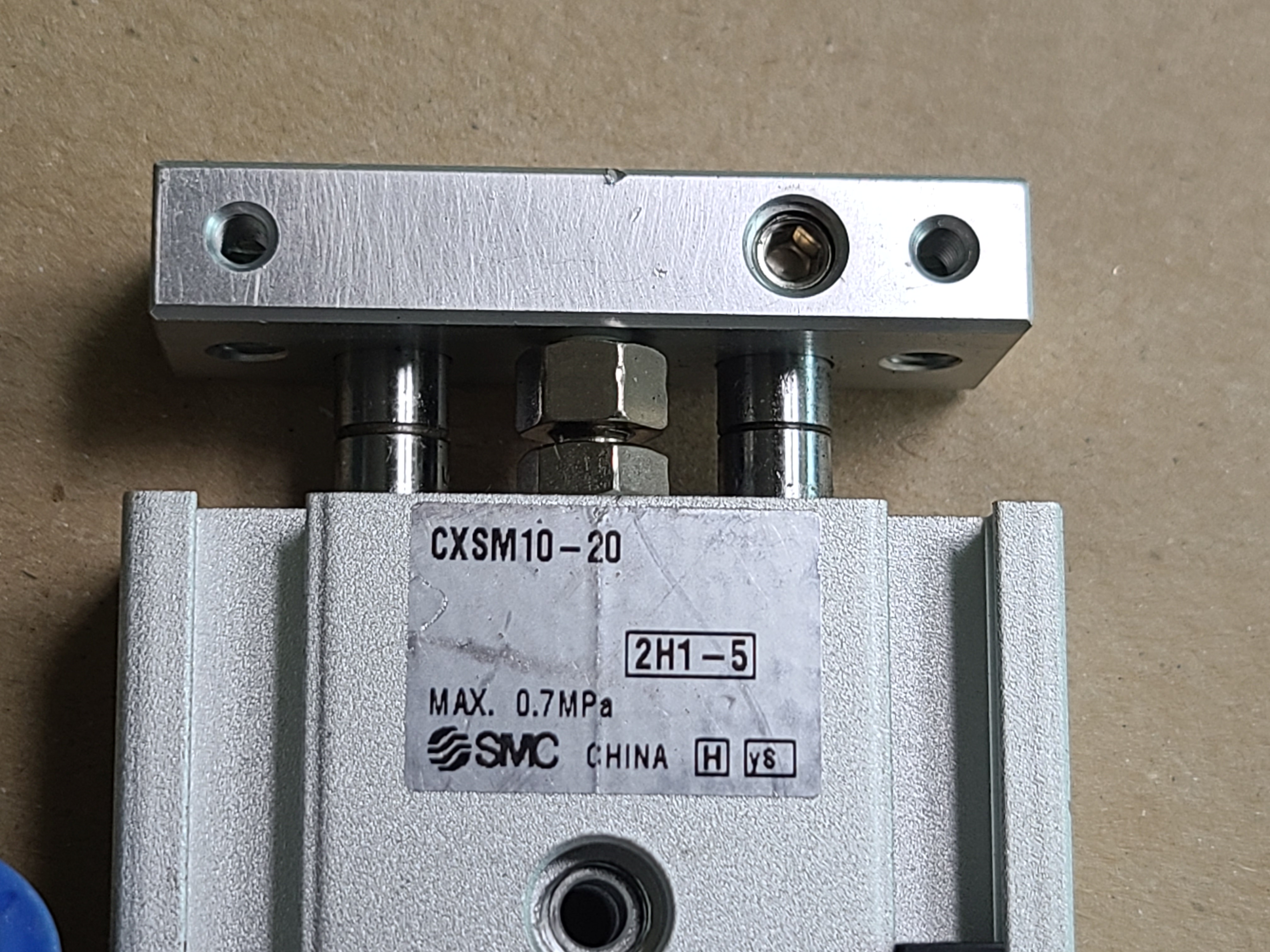 (미사용중고) SMC GUIDE CYLINDER CXSM10-20 가이드 실린더