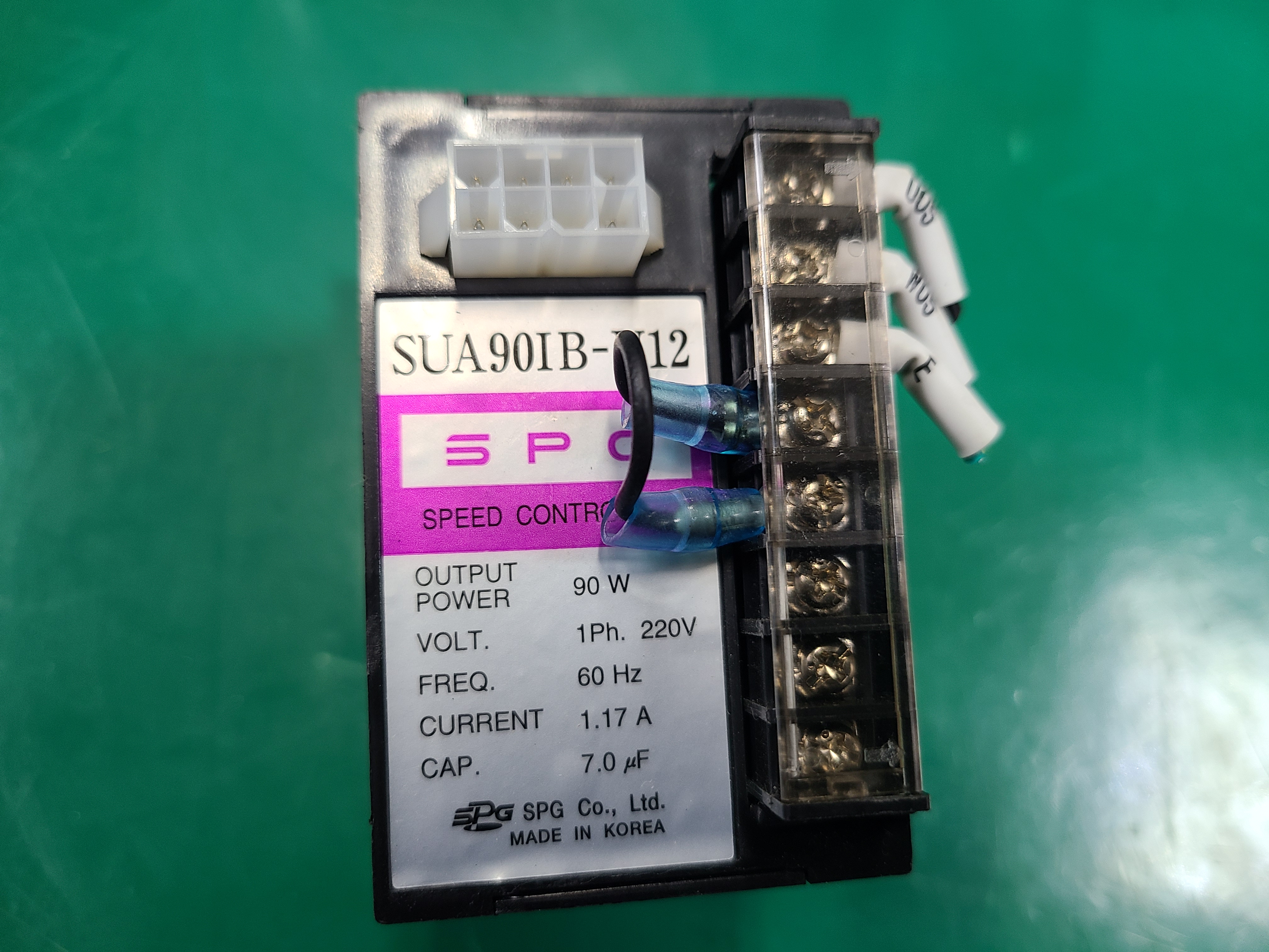 (미사용중고)SPG SPEED CONTROLLER SUA90IB-V12(90W) 스피드 콘트롤러