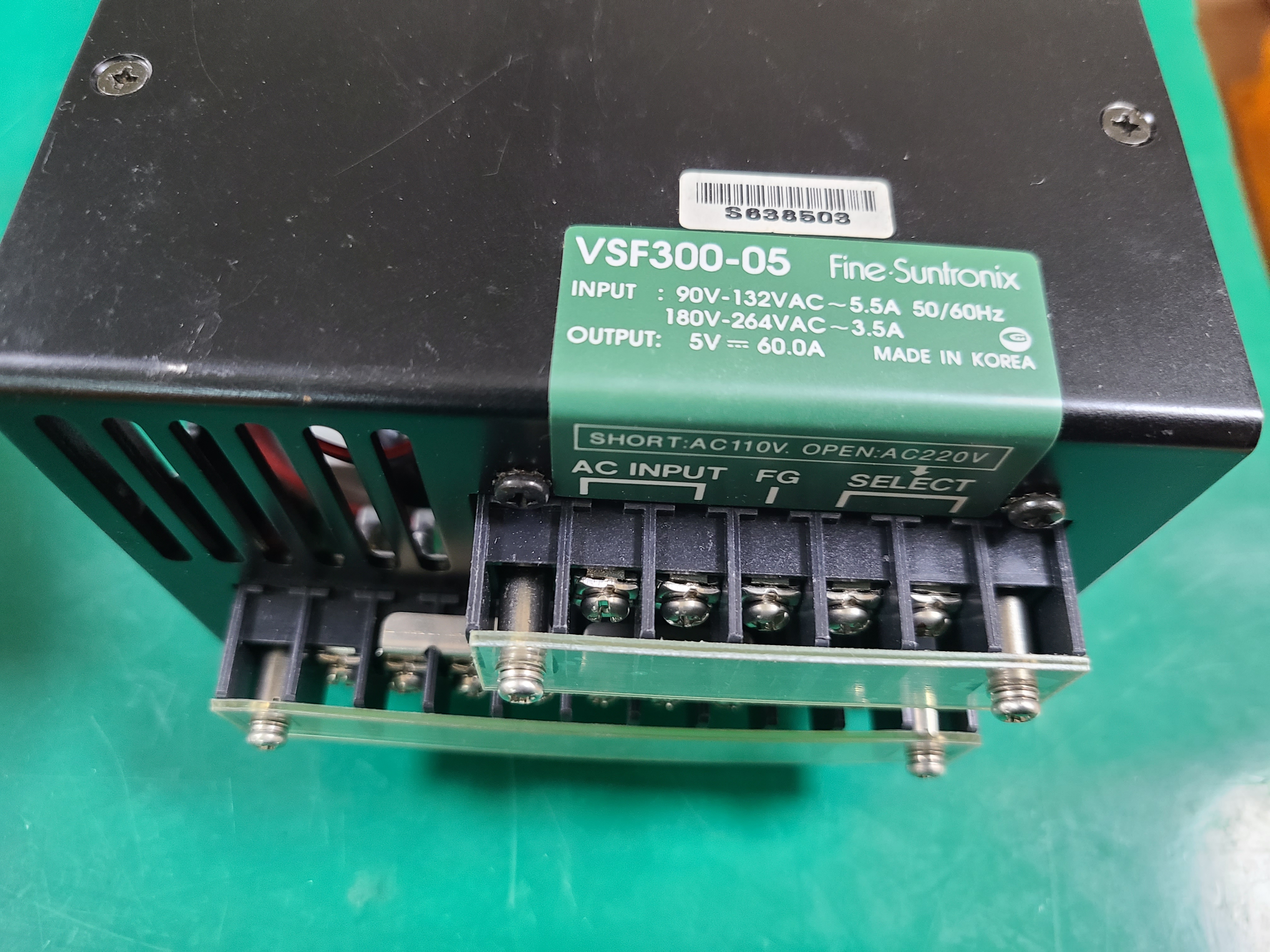 (미사용품)POWER SUPPLY VSF300-05 화인 썬트로닉스 파워 서플라이