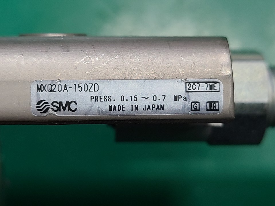 SMC TABLE CYLINDER MXQ20A-150ZD (중고) 테이블실린더