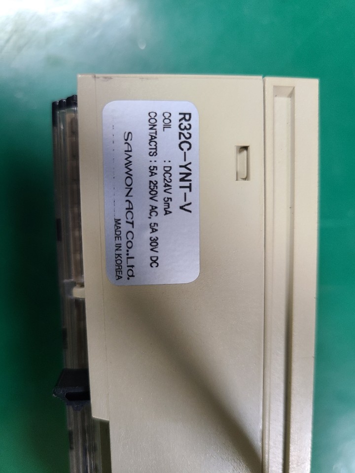 SAMWONACT RELAY BOARD R32C-YNT-V (중고) 삼원 릴레이 보드
