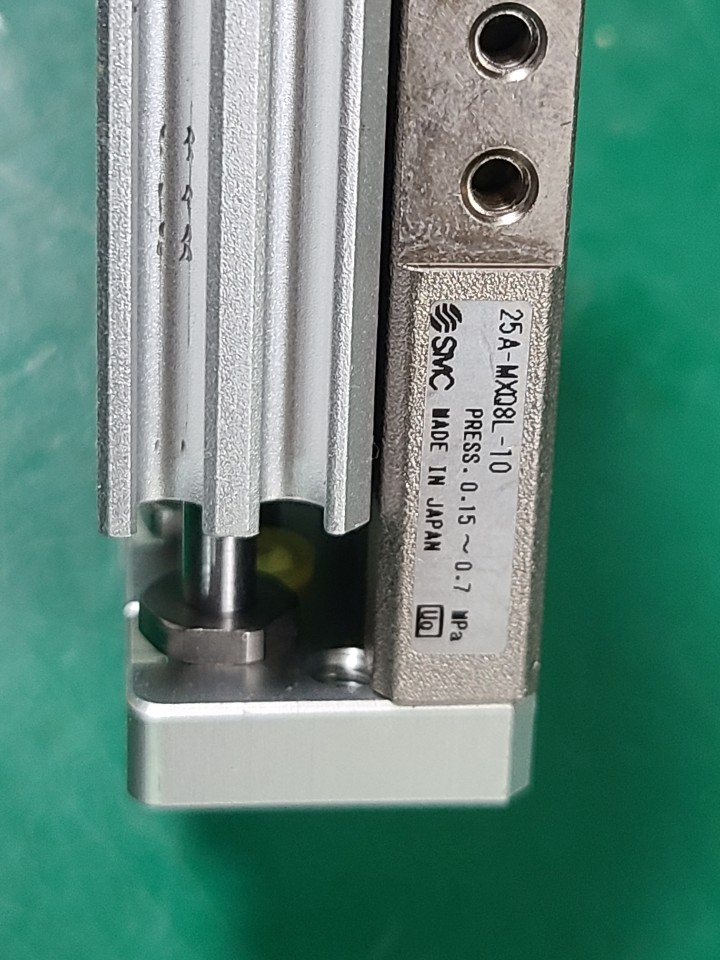 SMC SLIDE TABLE CYLINDER 25A-MXQ8L-10 (중고) 슬라이드 테이블 실린더