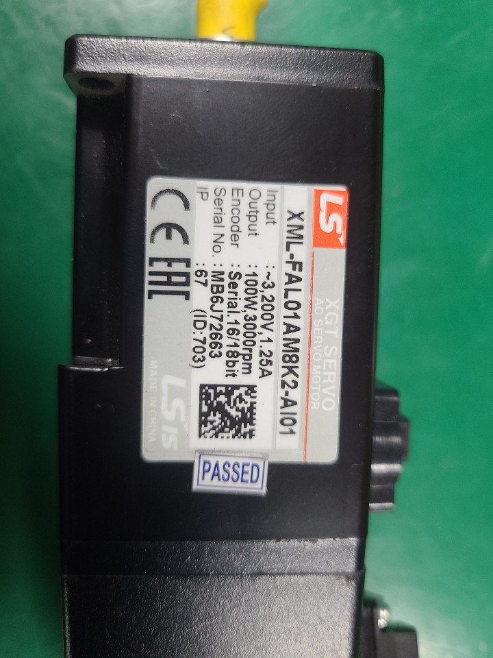 (A급-미사용품) LS SERVO MOTOR XML-FAL01AM8K2-AI01 (100W) 엘에스 서보모타