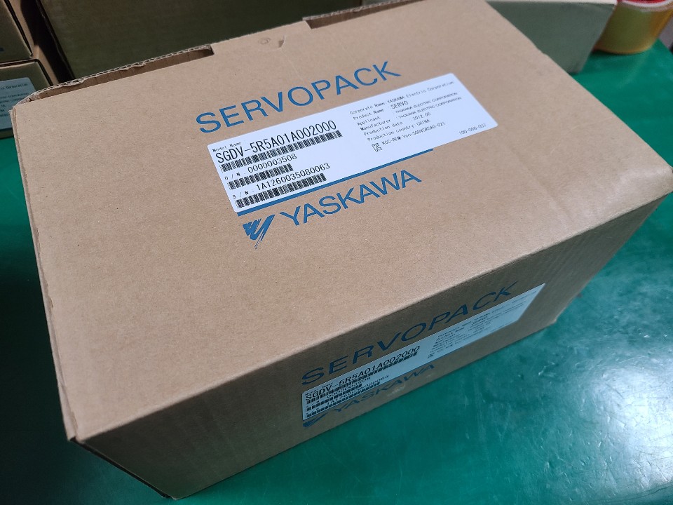 (A급-포장상태)YASKAWA SERVOPACK SGDV-5R5A01A002000(750W) 야스까와 서보팩