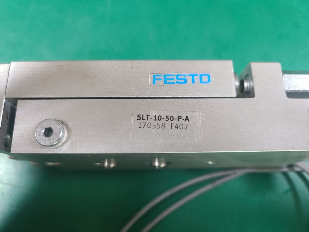 FESTO TABLE CYLINDER SLT-10-50-P-A 훼스토 실린더 (중고)