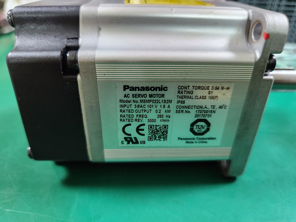 PANASONIC AC SERVO MOTOR MSMF022L1S2M 파나소닉 서보 모터 (중고)