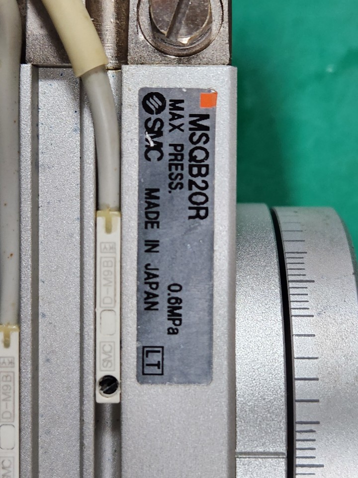 SMC ROTRY CYLINDER MSQB20R (중고) 로타리 실린더