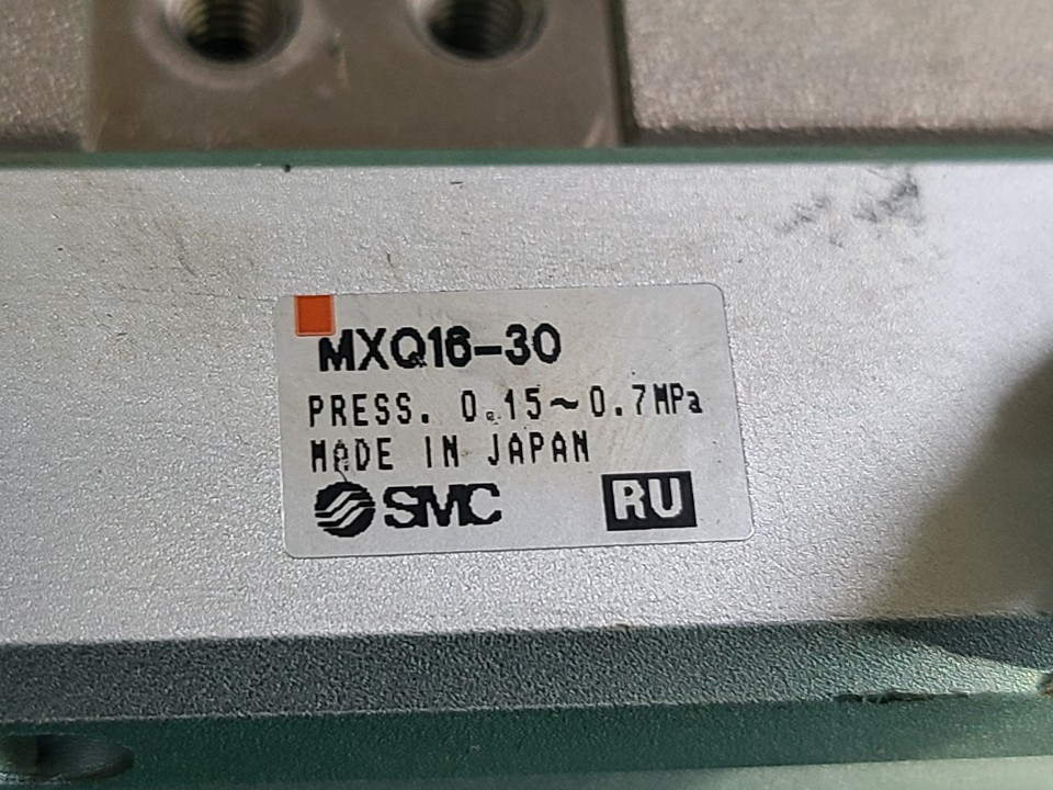 SMC SLIDE CYLINDER MXQ16-30 (중고) 슬라이드 실린더