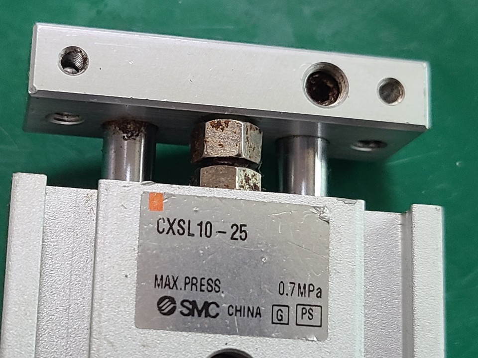 SMC GUIDE CYLINDER CXSL10-25 (중고) 가이드 실린더