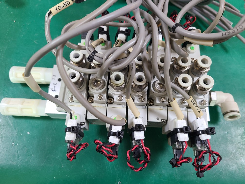 TPC SOLENOIDE VALVE DV4220+DV4120 (중고) 솔레노이드 밸브