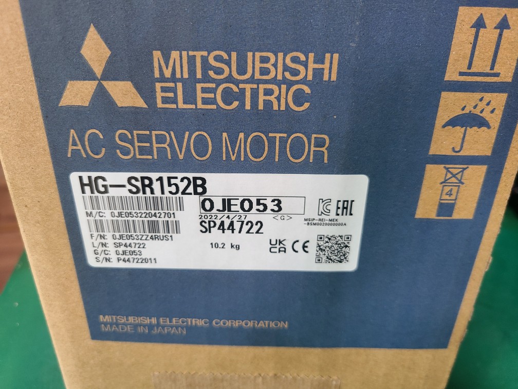 (A급-포장상태) MITSUBISHI SERVO MOTOR HG-SR152B 미쓰비씨 서보 모타