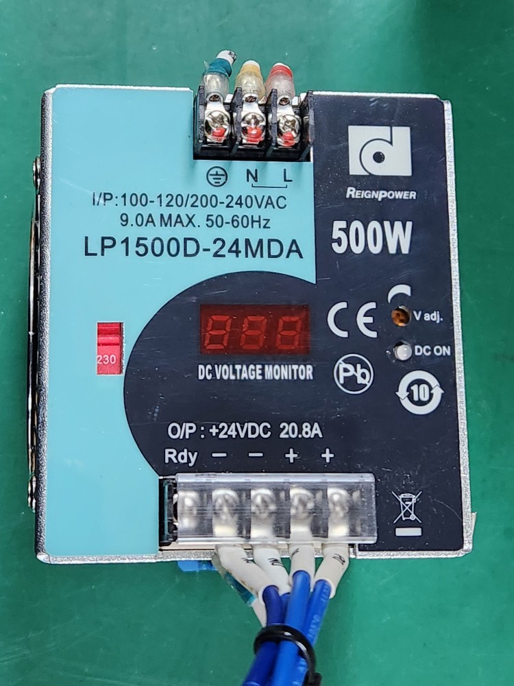 RAIL POWER SUPPLY  LP1500D-24MDA 레일 파워 서플라이 (중고)