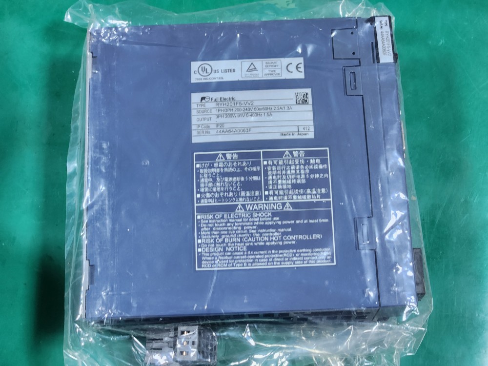 (A급-미사용품) FUJI SERVO DRIVE RYH201F5-VV2 후지 서보 드라이브