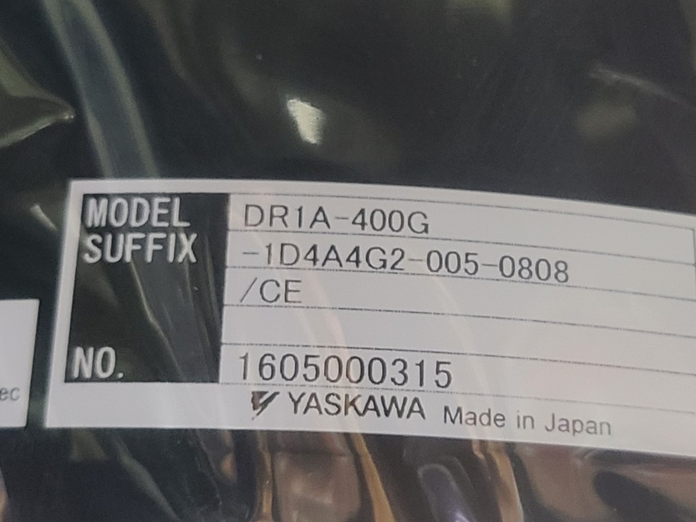 (A급-미사용품) YASKAWA DIRECT DRIVE MOTOR DR1A-400G-1D4A4G2-005-0808/CE 야스까와 디디모타