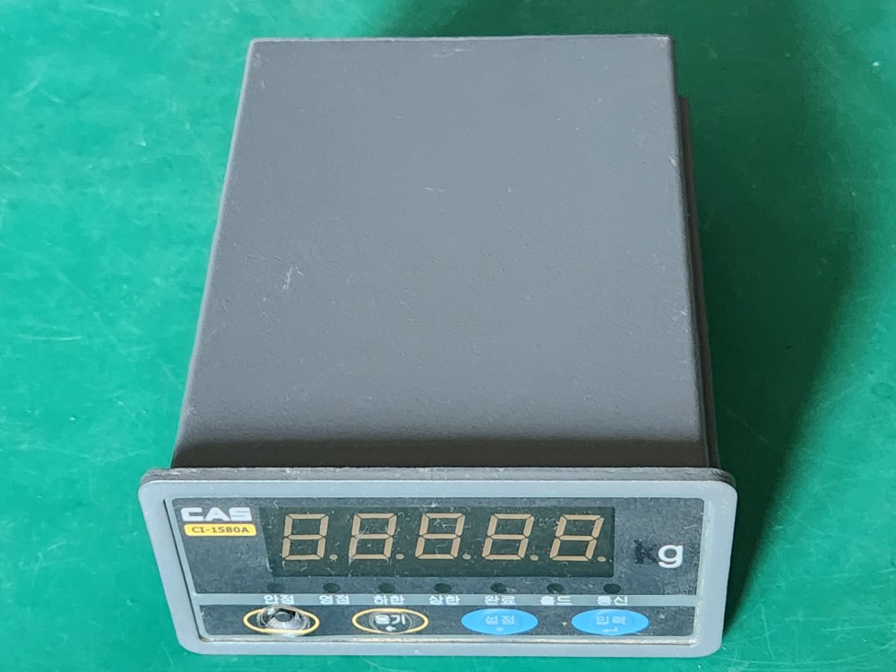 CAS INDICATOR CI-1580A 산업용 저울 인디케이터 (중고)