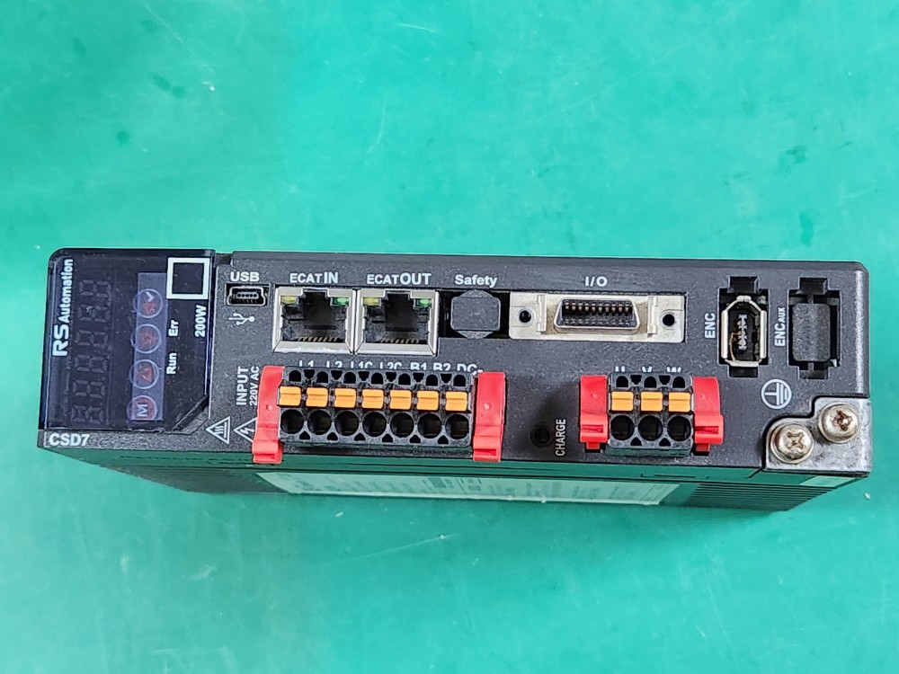 RS-AUTOMATION SERVO DRIVE CSD7-02BN1 RS오토메이션 서보 드라이브 (중고)