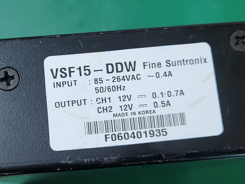 FINE-SUNTRONIX POWER SUPPLY VSF15-DDW  전원 공급장치 파워 서플라이 (중고)