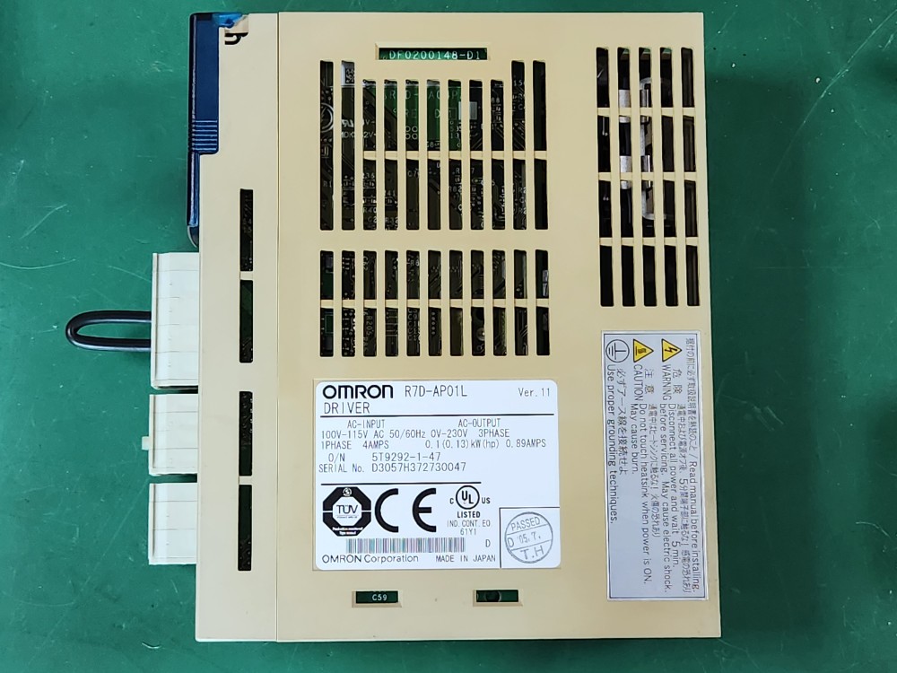 OMRON SERVO DRIVE R7D-AP01L 오므론 서보 드라이브 (중고)