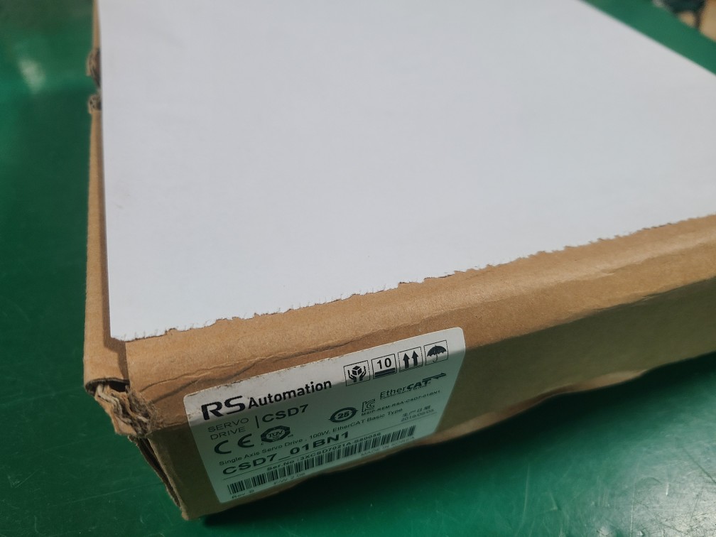 (A급-미사용품) RS-AUTO SERVO DRIVE CSD7-01BN1 (100W) 알에스오토메이션 서보드라이브