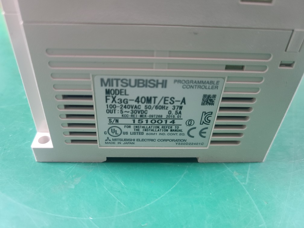 MITSUBISHI PLC FX3G-40MT/ES-A (중고) 미쓰비씨 피엘씨
