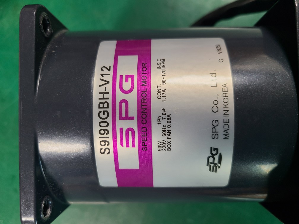SPG SPEED CONTROL MOTOR S9I90GBH-V12 (중고) 성신 속도조절형 모타